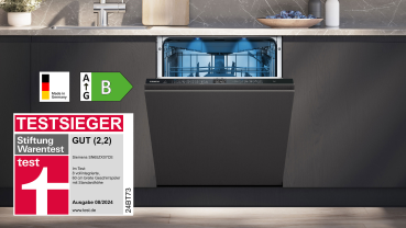 Siemens SN65ZX07CE - iQ500, Vollintegrierter Geschirrspüler, 60 cm